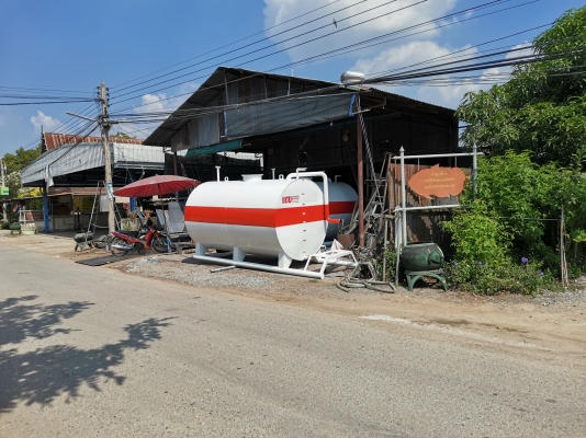 ถังน้ำมัน7000ลิตรเหล็กหนา3ม.ราคาใบละ32000บาท ถังใหม่ผลิตเองขายเอง