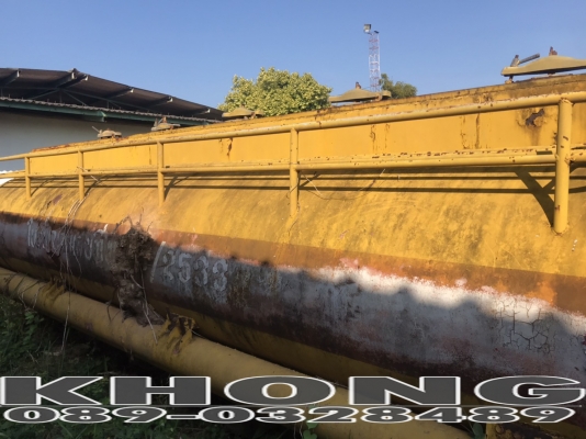 ขายด่วน ถังน้ำมัน ใส่10ล้อ 15000 ลิตร สภาพดี สีมีร่อน ขาย 50000 บาท