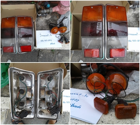 ไฟท้ายมือ2 Mini Rover /Toyota MR-2 /TERCEL Corolla2/Sport Rider-SURF130 /Volvo940 ราคา 1600-4500 บาท
