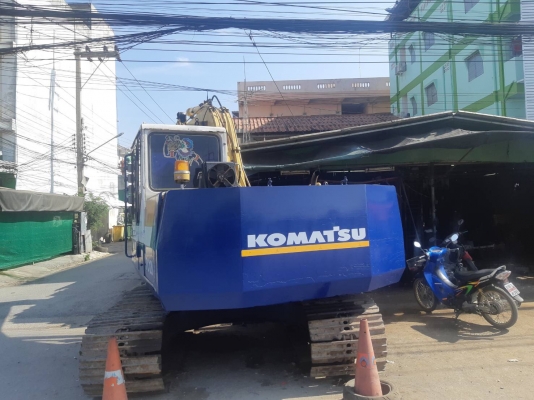 ขายแบคโฮ komatsu pc100-5