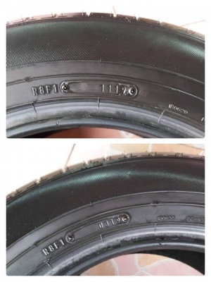 ยาง\% คัดสภาพ Dunlop Enasave EC300+  215/60R16 ผลิตปี 2019(0319,1119 อย่างละคู่) ขายถูกๆ 4 เส้น 5400.-NET/ ใส่ถ่วงฟรี รับบัตร ส่งทั่วไทย