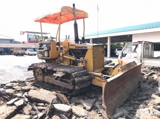 komatsu d20p-5 รถดันดิน เครื่อง4D94-2 โซ่ยาว50