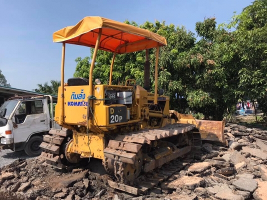 komatsu d20p-5 รถดันดิน เครื่อง4D94-2 โซ่ยาว50
