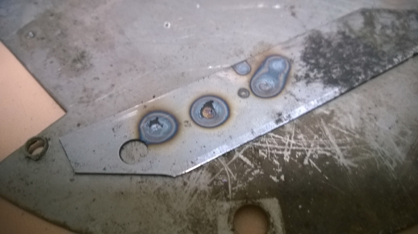 เครื่องสปอตเหล็กงานเก่าเก็บ ไม่เคยใช้งาน