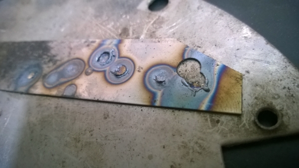 เครื่องสปอตเหล็กงานเก่าเก็บ ไม่เคยใช้งาน