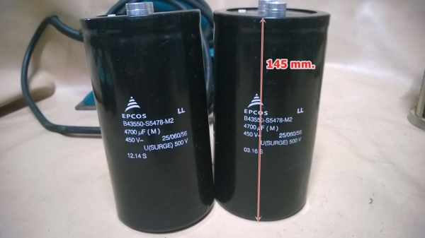 EPCOS Cap. 4700uf 450Vdc