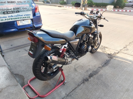 ขาย HONDA CB400 ปี97 เวอร์ชั่นS เดิมๆ สีใหม่ มีท่อแต่ง แฮนด์บาร์ โช๊คหลังแต่ง อินวอยส์ สรรพสามิตร รา