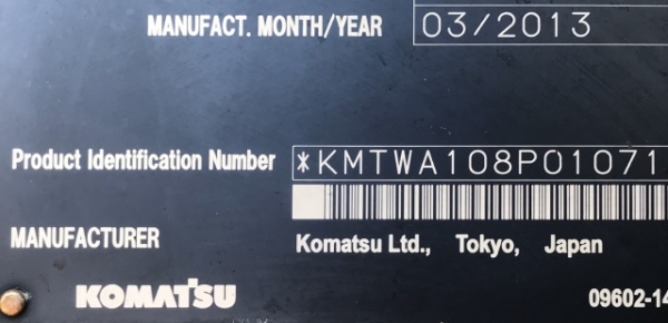 ขายรถตักล้อยาง KOMATSU WA320-6 ปี 2013 นำเข้าเองจากญี่ปุ่น สภาพสวยพร้อมใช้งาน มีVDOการทำงานครับ