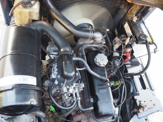 รถญี่ปุ่น นำเข้า TOYOTA 5FG15 เสา 3 เมตร ยก 1.5 ตัน ทำสี เก็บงาน พร้อมใช้