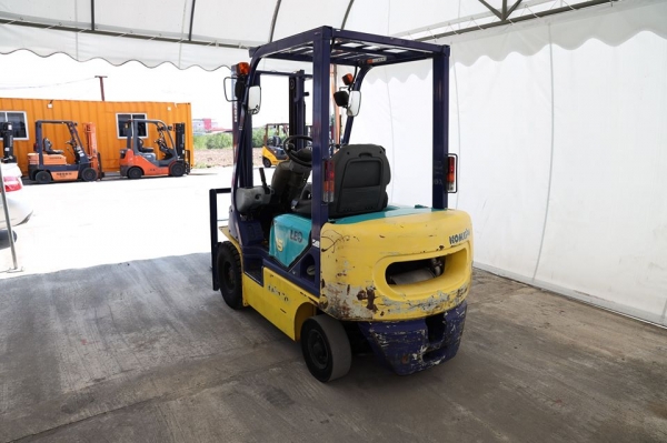 Komatsu  FG15C-16 ยก1.5ตัน เสายกสูง3เมตร เครื่องเบนซิล ไม่เคยใช้งานในไทย