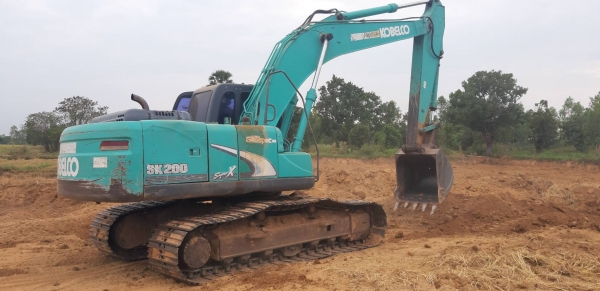 ขาย 1,480,000 KOBELCO sk 200-8 yn 12 super x  เอกสารเล่มทะเบียน เครื่องดี ปั๊มแรง เอวแน่น ช่วงล่างเต็ม ไฟฟ้าครบ รถสวยพร้อมใช้งาน รถอยู่ ชัยภูมิ 090-772-3710 090-772-3708