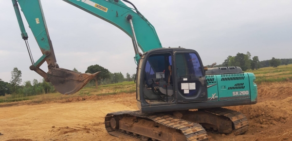ขาย 1,480,000 KOBELCO sk 200-8 yn 12 super x  เอกสารเล่มทะเบียน เครื่องดี ปั๊มแรง เอวแน่น ช่วงล่างเต็ม ไฟฟ้าครบ รถสวยพร้อมใช้งาน รถอยู่ ชัยภูมิ 090-772-3710 090-772-3708