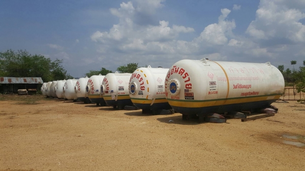 ถังบรรทุก LPG ขนาด 8 ตัน