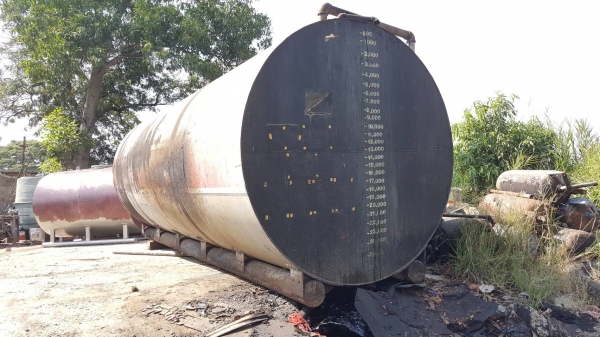 ถังน้ำมันขนาด 26000 ลิตรหนา 6 มิล