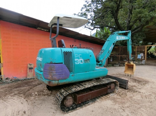 ขายรถขุดแบคโฮเก่านอกแท้ สวยเดิมๆ ยี่ห้อ : KOMATSU 30-7 ขนาดPc-30 #คอลโทนสั้นปั๊มนิ้ว แทรคเหล็กใหม่ เครื่องแน่น ระบบไว รถพร้อมใช้งาน เอกสารใบอินวอยครบ       ????ราคา 430,000 ต่อรองได้???? ☎️ติดต่อ 096-3268553 (สถิตย์พันธ์) ????ID LINE 0963268553 ร้านรุ่งเจ