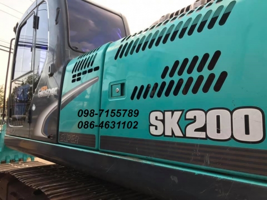 ขาย!! >>> Kobelco Sk200mark8Yn12Super สภาพซื้อไปลงงานได้เลย <<< เบอร์ติดต่อ 098-7155789 086-4631102 ขาย!! >>> Kobelco Sk200mark8Yn12Super สภาพซื้อไปลงงานได้เลย <<< เบอร์ติดต่อ 098-7155789 086-4631102