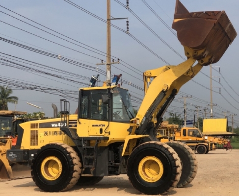 ขายรถตักล้อยาง KOMATSU WA430-6 นำเข้าเองจากญี่ปุ่น สภาพสวยพร้อมใช้งาน มีVDOการทำงานครับ