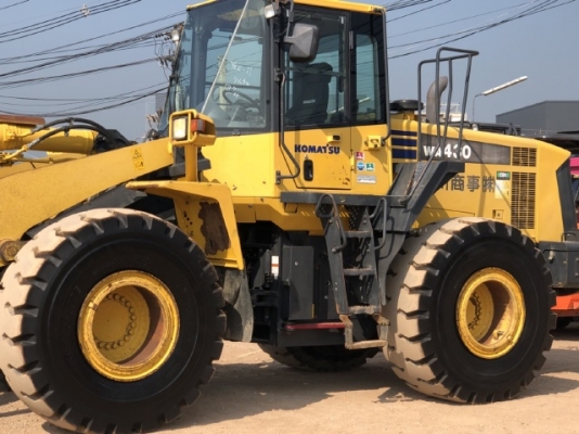 ขายรถตักล้อยาง KOMATSU WA430-6 นำเข้าเองจากญี่ปุ่น สภาพสวยพร้อมใช้งาน มีVDOการทำงานครับ