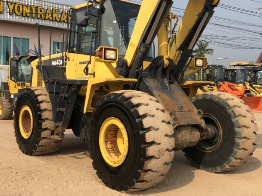 ขายรถตักล้อยาง KOMATSU WA430-6 นำเข้าเองจากญี่ปุ่น สภาพสวยพร้อมใช้งาน มีVDOการทำงานครับ
