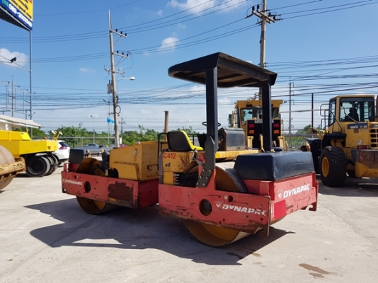 ขายรถบดอัดสั่นสะเทือน 10 ตัน DYNAPAC CC412 นำเข้าจากประเทศอเมริกา สภาพสวย ไม่เคยใช้งานในไทย