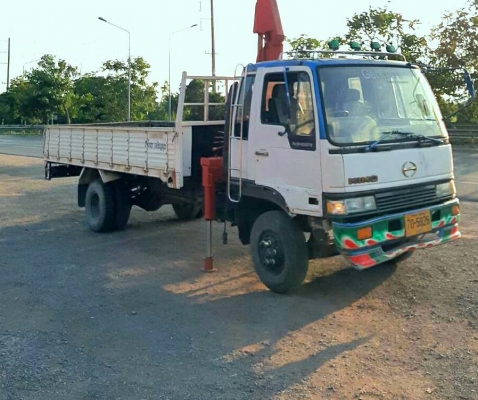 หกล้อ ฮีโน่ FD3H HO7C185โบว์ ติดเครน UNIC 3ตัน 3ปอก กะบะยาว5ม.เครืองดี แคชชีสวย รถสภาพดีใช้งานประจำ ทะเบียน ม.79 หกล้อ ฮีโน่ FD3H HO7C185โบว์ ติดเครน UNIC 3ตัน 3ปอก กะบะยาว5ม.เครืองดี แคชชีสวย รถสภาพดีใช้งานประจำ ทะเบียน ม.79