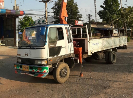 หกล้อ ฮีโน่ FD3H HO7C185โบว์ ติดเครน UNIC 3ตัน 3ปอก กะบะยาว5ม.เครืองดี แคชชีสวย รถสภาพดีใช้งานประจำ ทะเบียน ม.79 หกล้อ ฮีโน่ FD3H HO7C185โบว์ ติดเครน UNIC 3ตัน 3ปอก กะบะยาว5ม.เครืองดี แคชชีสวย รถสภาพดีใช้งานประจำ ทะเบียน ม.79