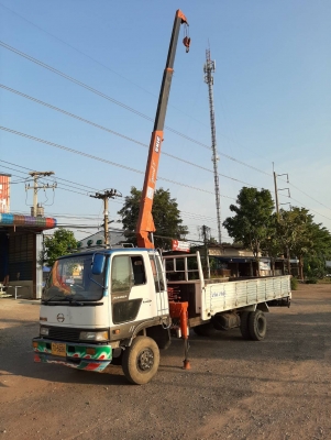 หกล้อ ฮีโน่ FD3H HO7C185โบว์ ติดเครน UNIC 3ตัน 3ปอก กะบะยาว5ม.เครืองดี แคชชีสวย รถสภาพดีใช้งานประจำ ทะเบียน ม.79 หกล้อ ฮีโน่ FD3H HO7C185โบว์ ติดเครน UNIC 3ตัน 3ปอก กะบะยาว5ม.เครืองดี แคชชีสวย รถสภาพดีใช้งานประจำ ทะเบียน ม.79