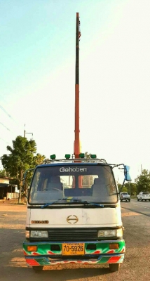 หกล้อ ฮีโน่ FD3H HO7C185โบว์ ติดเครน UNIC 3ตัน 3ปอก กะบะยาว5ม.เครืองดี แคชชีสวย รถสภาพดีใช้งานประจำ ทะเบียน ม.79 หกล้อ ฮีโน่ FD3H HO7C185โบว์ ติดเครน UNIC 3ตัน 3ปอก กะบะยาว5ม.เครืองดี แคชชีสวย รถสภาพดีใช้งานประจำ ทะเบียน ม.79