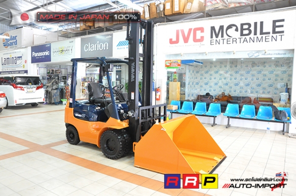 ขายรถโฟล์คลิฟท์มือสอง TOYOTA รุ่น 7FD15-24316 นำเข้าจากประเทศญี่ปุ่น 100\% ไม่เคยใช้งานในไทย