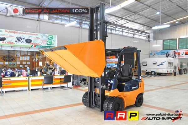 ขายรถโฟล์คลิฟท์มือสอง TOYOTA รุ่น 7FD15-24316 นำเข้าจากประเทศญี่ปุ่น 100\% ไม่เคยใช้งานในไทย