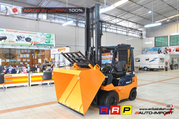 ขายรถโฟล์คลิฟท์มือสอง TOYOTA รุ่น 7FD15-24316 นำเข้าจากประเทศญี่ปุ่น 100\% ไม่เคยใช้งานในไทย