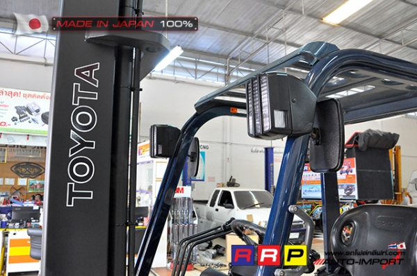 ขายรถโฟล์คลิฟท์มือสอง TOYOTA รุ่น 7FD15-24316 นำเข้าจากประเทศญี่ปุ่น 100\% ไม่เคยใช้งานในไทย