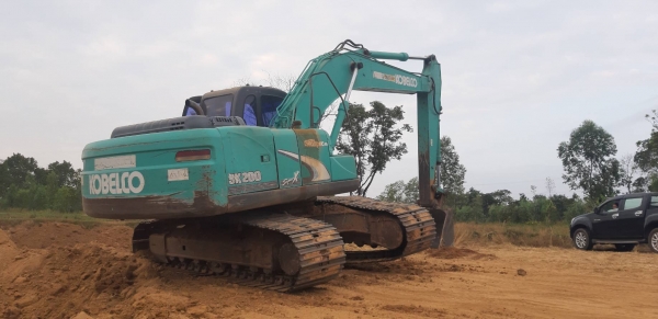มีVDO KOBELCO SK200-8YN12 SUPER X ไฟฟ้าครบ เอกสารเล่มทะเบียน 9177ชม.