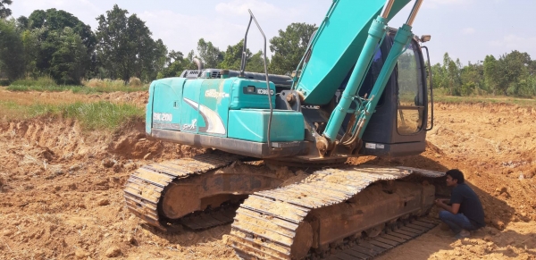 มีVDO KOBELCO SK200-8YN12 SUPER X ไฟฟ้าครบ เอกสารเล่มทะเบียน 9177ชม.