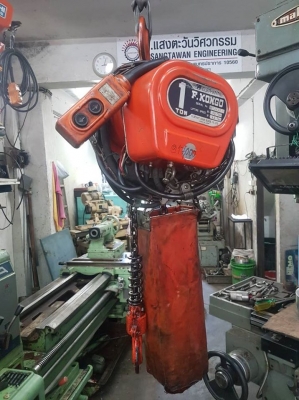 ขายถูกๆ รอกไฟฟ้ามือสองญี่ปุ่น ช้าง Elephant 1ตัน ทุกระบบเดิมๆ ตรวจสอบ ทดสอบ เรียบร้อยแล้ว ทุกๆระบบใช้งานได้ดีมากครับ