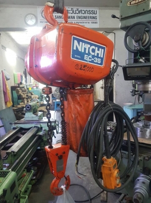 ขายถูกๆ รอกไฟฟ้ามือสองญี่ปุ่น NITCHI 2ตัน ทุกระบบเดิมๆ ตรวจสอบ ทดสอบ เรียบร้อยแล้ว ทุกๆระบบใช้งานได้ดีมากครับ