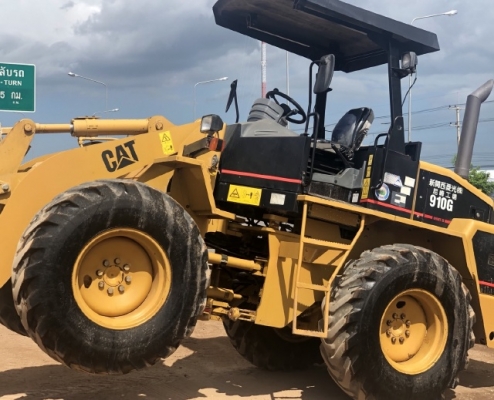 ขายรถตักล้อยาง CAT 910G (5,XXX ชั่วโมง) นำเข้าเองจากญี่ปุ่น สภาพพร้อมใช้ มีVDOการทำงานครับ ขายรถตักล้อยาง CAT 910G (5,XXX ชั่วโมง) นำเข้าเองจากญี่ปุ่น สภาพพร้อมใช้ มีVDOการทำงานครับ