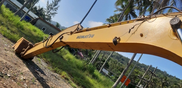 KOMATSU PC120-5 ไม่มีเอกสาร ไฟตัด ราคา 360,000
