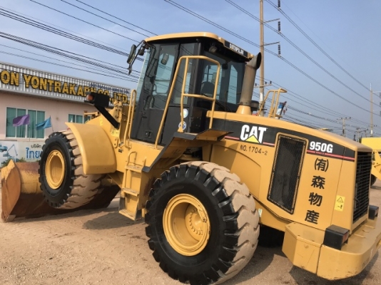ขายรถตักล้อยาง CAT 950G นำเข้าเองจากญี่ปุ่น สภาพสวยพร้อมใช้งาน มีVDOการทำงานครับ ขายรถตักล้อยาง CAT 950G นำเข้าเองจากญี่ปุ่น สภาพสวยพร้อมใช้งาน มีVDOการทำงานครับ