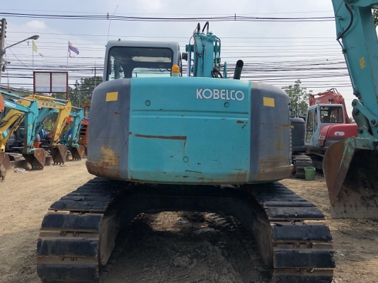 Kobelco โกเบ SK115SR รถสวย มาพร้อมผานดัน แทรคเหล็ก+ก่อนยาง นำเข้าเองจากญี่ปุ่น โทร 081-8581834