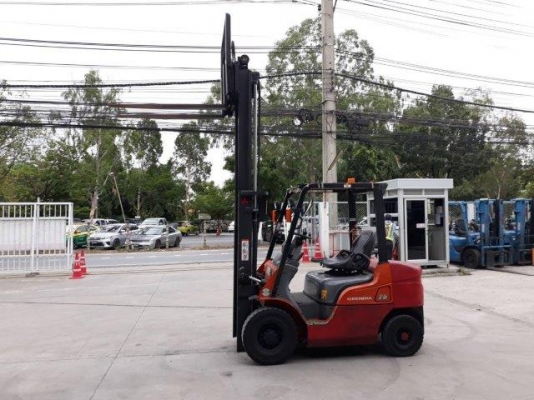 Mitsubishi FD25NT ปี2012 ฟอร์คลิฟต์ 2.5 ตัน ดีเซล โทร. 080-6565422 (หนิง)