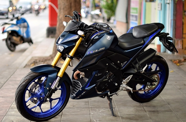 M slaz สีนํ้าเงิน เข้มโลโก้นู้น ลายใหม่ล่าสุด รถสวย 56900