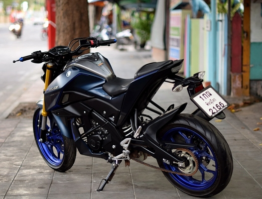 M slaz สีนํ้าเงิน เข้มโลโก้นู้น ลายใหม่ล่าสุด รถสวย 56900