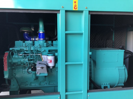 เครื่องปั่นไฟCUMMINS 125 KVA. U.S.A.ประหยัดกว่า ใช้น้ำมัน B20 ใด้