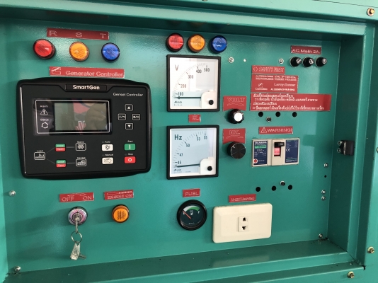 เครื่องปั่นไฟCUMMINS 125 KVA. U.S.A.ประหยัดกว่า ใช้น้ำมัน B20 ใด้