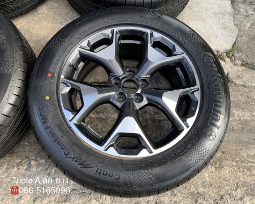 ล้อแม็กป้ายแดง 5รู100 Subaru XV ขอบ 17 พร้อมยางป้ายแดง 225-60-17 Continental ปี 19 ใหม่ยกห้าง ล้อแม็กป้ายแดง 5รู100 Subaru XV ขอบ 17 พร้อมยางป้ายแดง 225-60-17 Continental ปี 19 ใหม่ยกห้าง