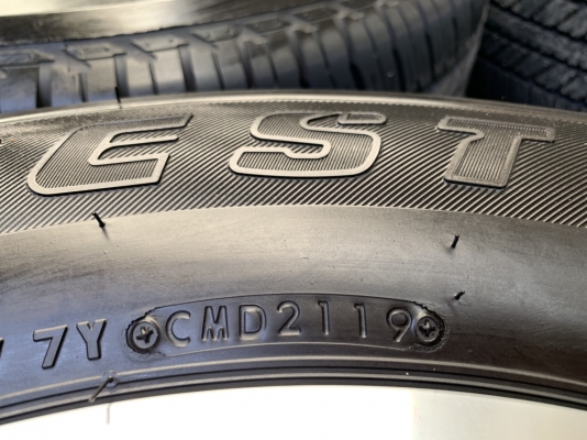 ล้อแม็กป้ายแดง Mazda BT50 Pro ขอบ17 สีเทาหน้าเงา พร้อมยางป้ายแดง 265-65-17 Bridgestone ปี 19 สวยๆ