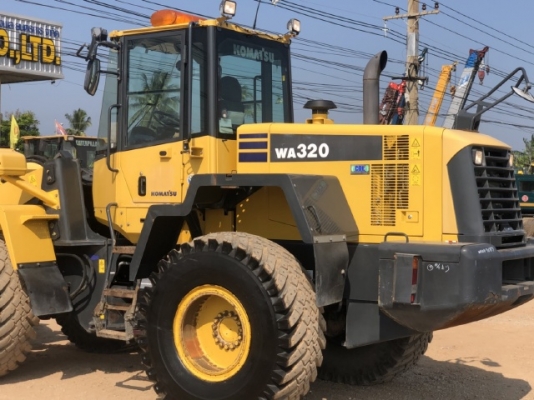 ขายรถตักล้อยาง KOMATSU WA320-6 นำเข้าเองจากญี่ปุ่น สภาพสวยพร้อมใช้งาน มีVDOการทำงานครับ ขายรถตักล้อยาง KOMATSU WA320-6 นำเข้าเองจากญี่ปุ่น สภาพสวยพร้อมใช้งาน มีVDOการทำงานครับ