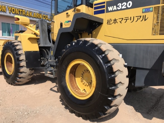 ขายรถตักล้อยาง KOMATSU WA320-6 ปี 2013 นำเข้าเองจากญี่ปุ่น สภาพสวยพร้อมใช้งาน มีVDOการทำงานครับ ขายรถตักล้อยาง KOMATSU WA320-6 ปี 2013 นำเข้าเองจากญี่ปุ่น สภาพสวยพร้อมใช้งาน มีVDOการทำงานครับ