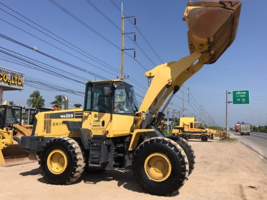 ขายรถตักล้อยาง KOMATSU WA320-6 ปี 2013 นำเข้าเองจากญี่ปุ่น สภาพสวยพร้อมใช้งาน มีVDOการทำงานครับ ขายรถตักล้อยาง KOMATSU WA320-6 ปี 2013 นำเข้าเองจากญี่ปุ่น สภาพสวยพร้อมใช้งาน มีVDOการทำงานครับ